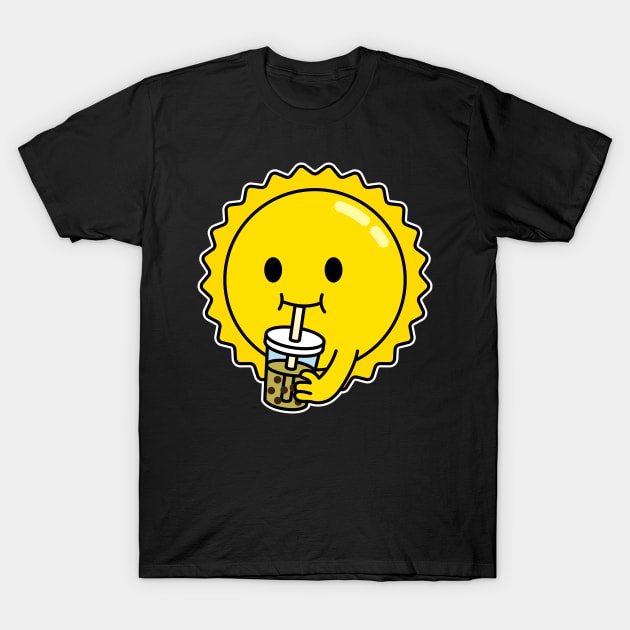 Boba Sun T-Shirt by rudypagnel